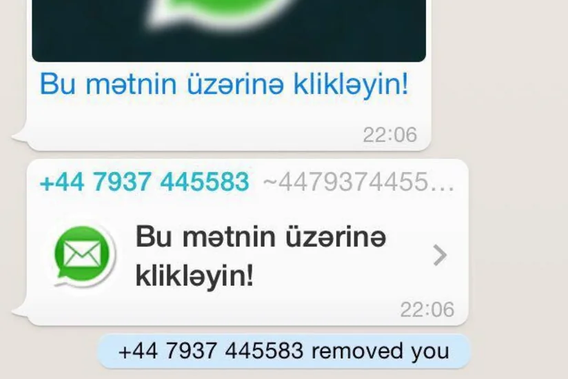Elektron Təhlükəsizlik Mərkəzi Whatsappda yayılan virus mesajları ilə bağlı bəyanat yayıb