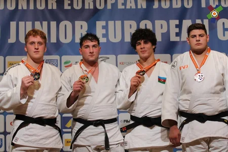 Azərbaycanın cüdo millisi Avropa Kubokunda dördüncü olub