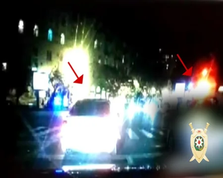 Ясамальского автохулигана арестовали на 20 дней - ВИДЕО