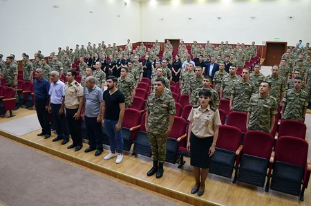 Şəhidlərin xatirəsinə həsr olunmuş anım mərasimi keçirilib
