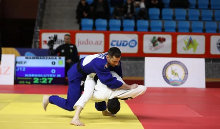 Usta cüdoçular arasında ölkə çempionatının qalibləri məlum oldu - FOTO