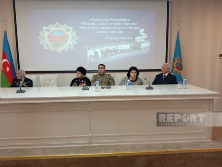 Azərbaycan veteranları Prezident İlham Əliyevin siyasətini dəstəkləyir - BƏYANAT