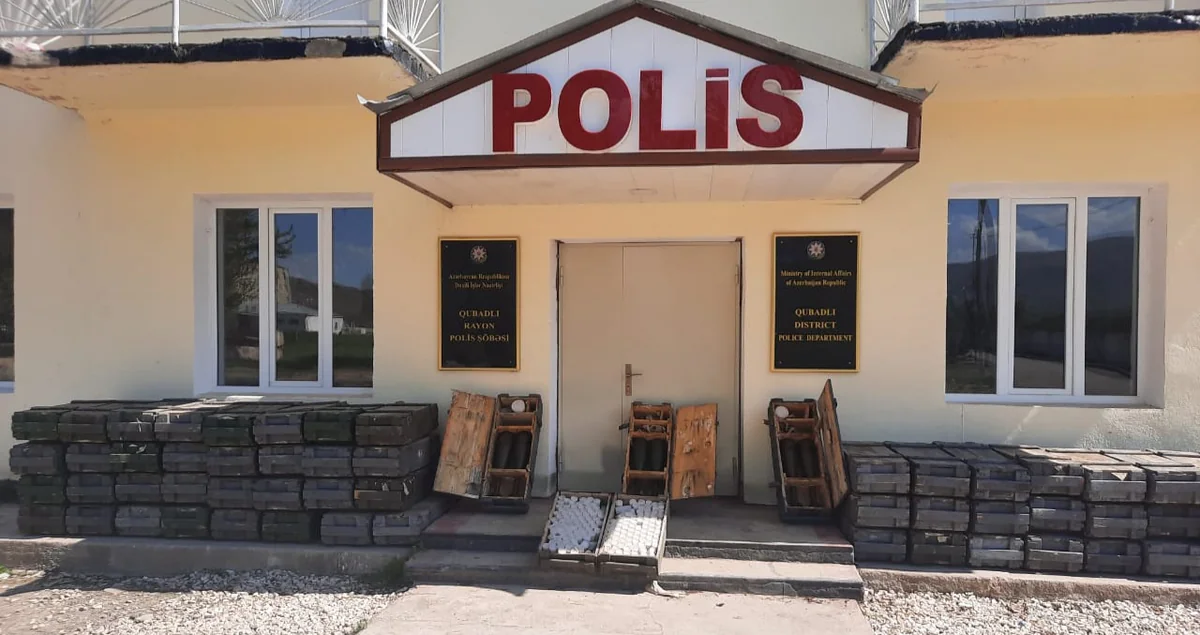 В Губадлы обнаружены боеприпасы