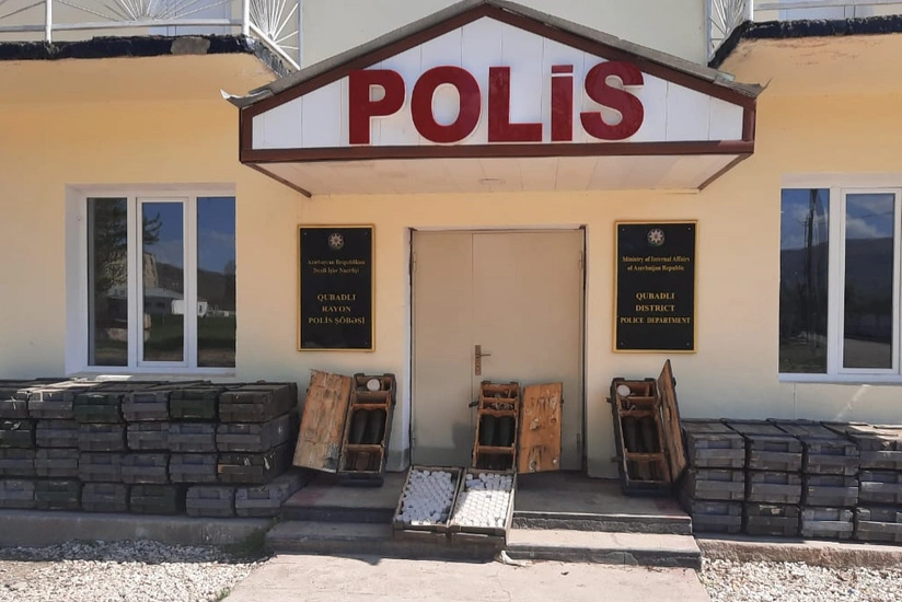 Qubadlıda döyüş sursatları aşkar edilib