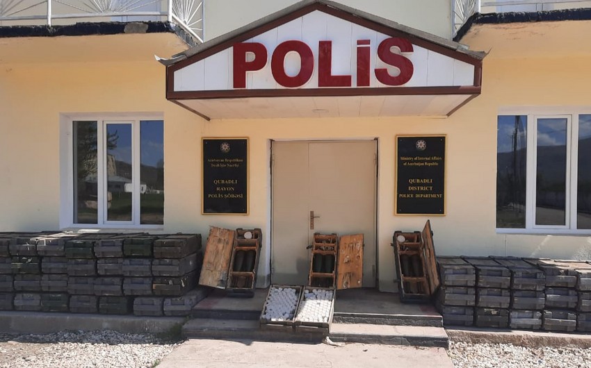 Qubadlıda döyüş sursatları aşkar edilib