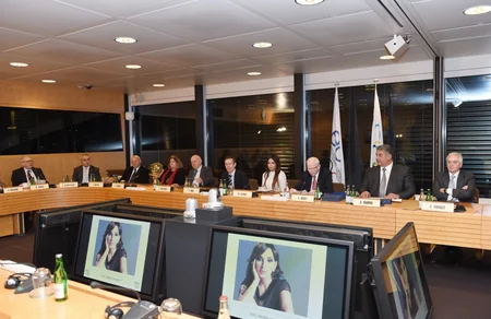 First Lady of Azerbaijan Mehriban Aliyeva awarded EOC Order of Merit
