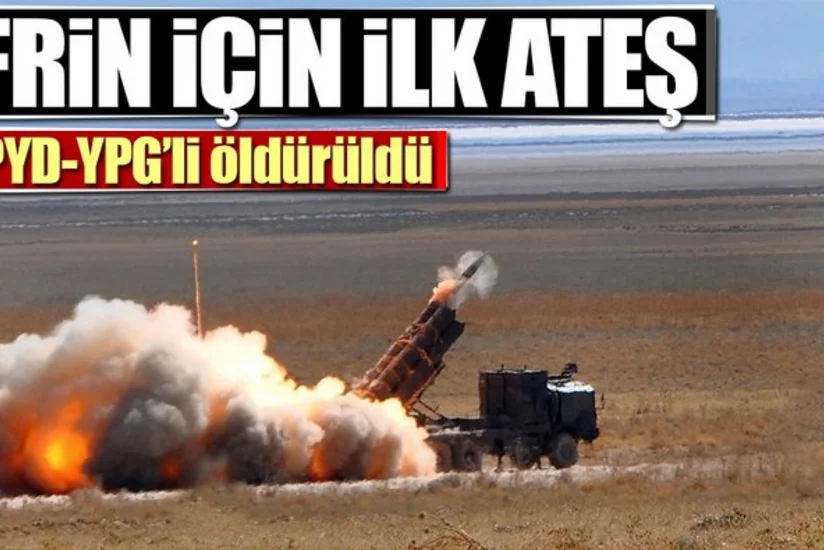 Türkiyə hərbçiləri Suriyanın Afrin bölgəsini artilleriya atəşinə tutub, 30 terrorçu məhv edilib