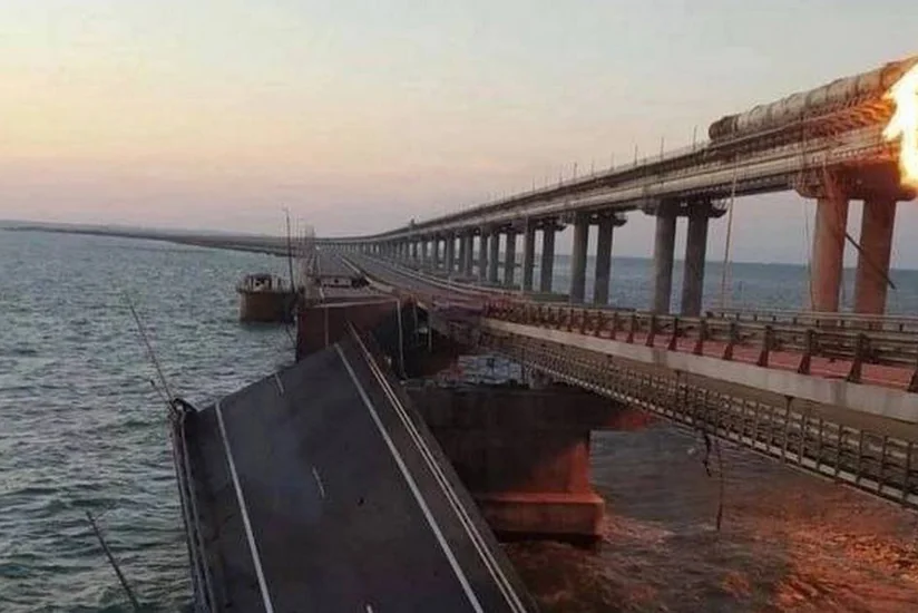 Krım körpüsündə partlayan yük avtomobilinin sahibi hadisədə əli olduğunu inkar edib