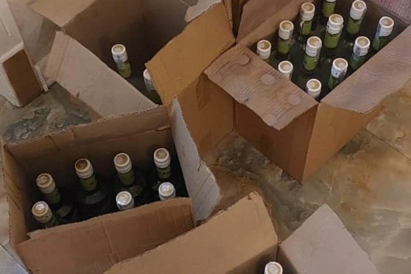 Bakıdakı şadlıq sarayında saxta alkoqollu içkilər aşkarlanıb