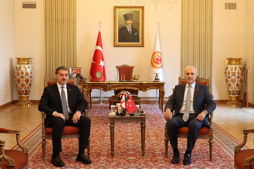 Gürcüstan prezidenti TBMM sədri ilə Cənubi Qafqazdakı vəziyyəti müzakirə edib