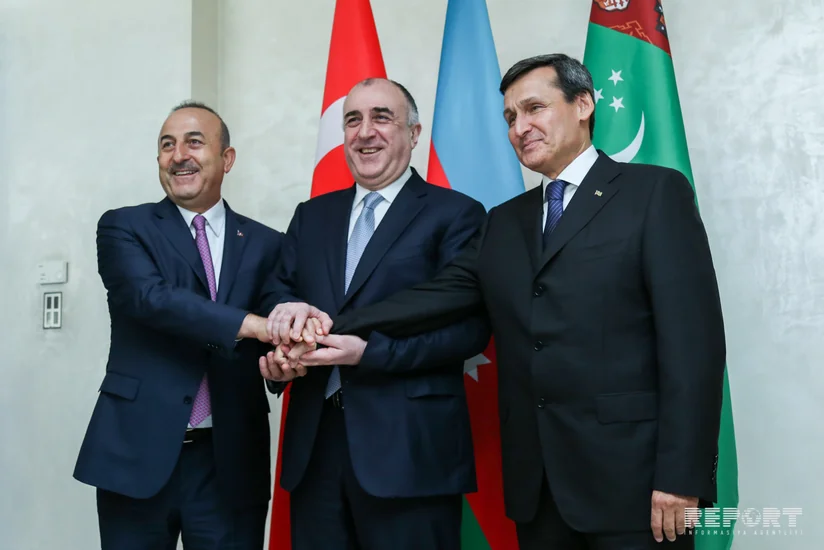 Baku hosts meeting of Azerbaijani, Turkish an Turkmen foreign ministers