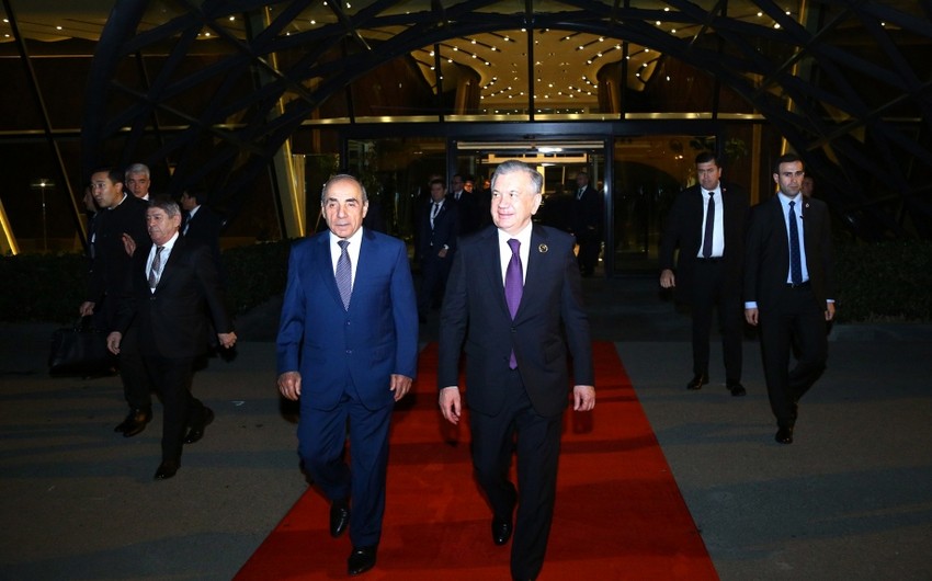 Özbəkistan Prezidenti Şavkat Mirziyoyevin Azərbaycana işgüzar səfəri başa çatıb