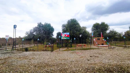 Sabirabadda şəhid bulağının açılışı olub