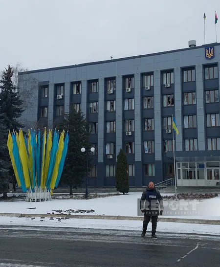 Фоторепортаж из Бахмута, где идут тяжелые бои