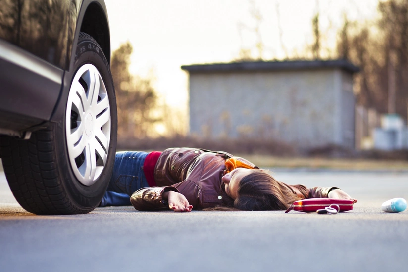 Gəncədə 59 yaşlı qadını avtomobil vurub