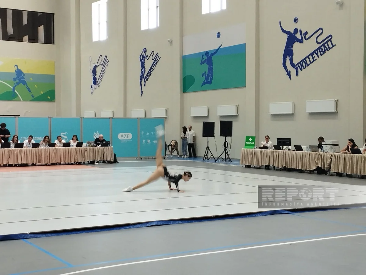 Neftçalada aerobika gimnastikası üzrə VIII ölkə çempionatı başa çatıb - YENİLƏNİB 