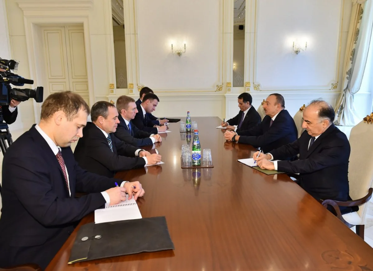 President Ilham Aliyev received delegation led by Latvian Foreign Minister