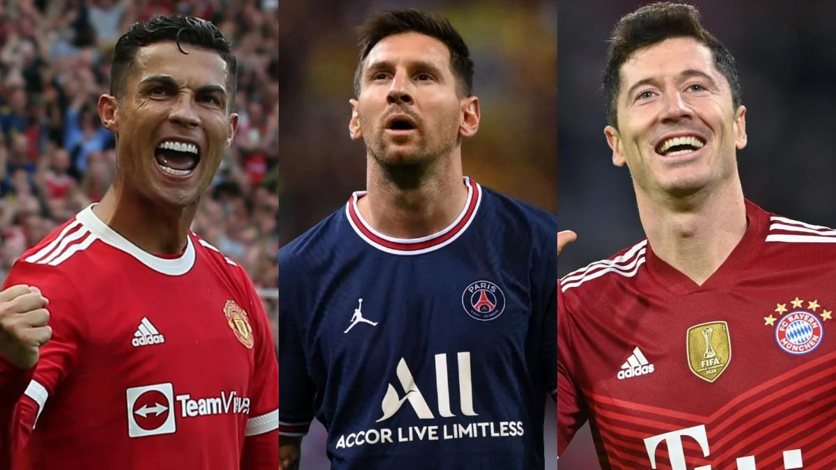 Lewandowski, Ronaldo, Messi's votes for Best FIFA Men's Player Award revealed