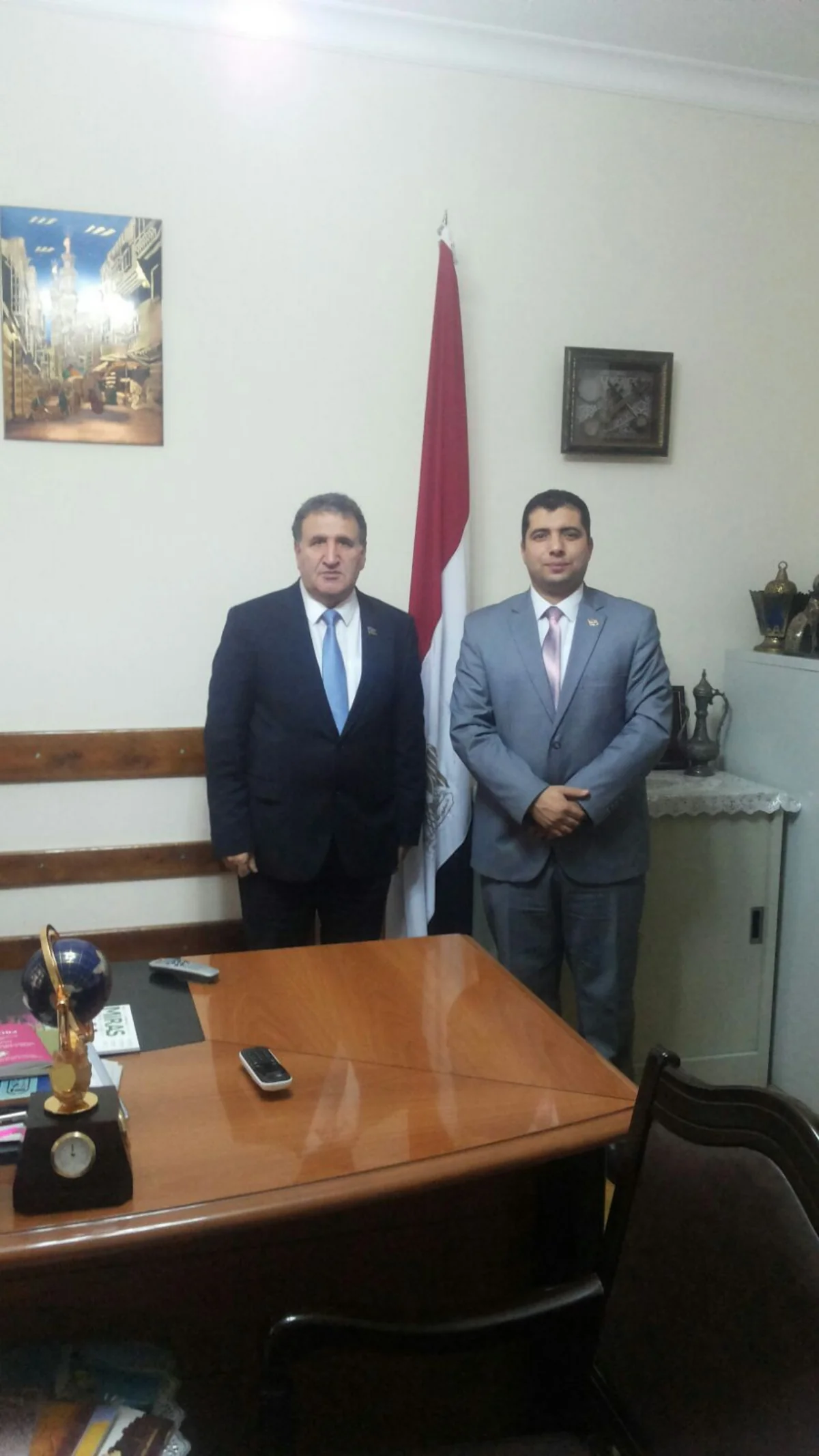 AMEA vitse-prezidenti Misir Mədəniyyət Mərkəzində olub