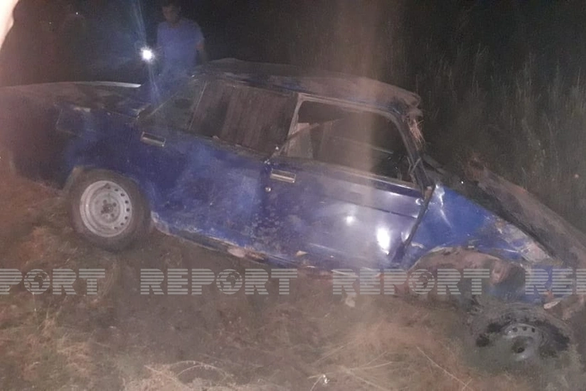 Kürdəmirdə yol qəzası baş verib, xəsarət alan var