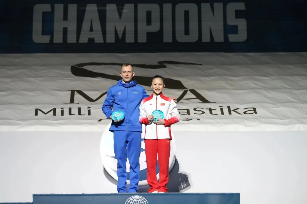 Azərbaycan gimnastı “AGF Trophy” kubokuna yiyələnib