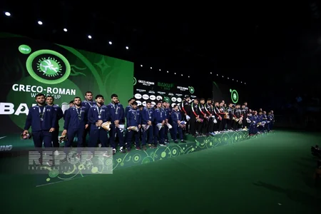 Bakıda keçirilən Dünya Kubokunun mükafatlandırma mərasimi olub