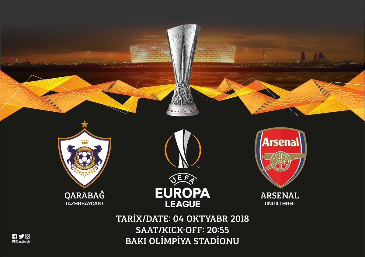 Qarabağ - Arsenal oyununa 30 mindən çox bilet satılıb