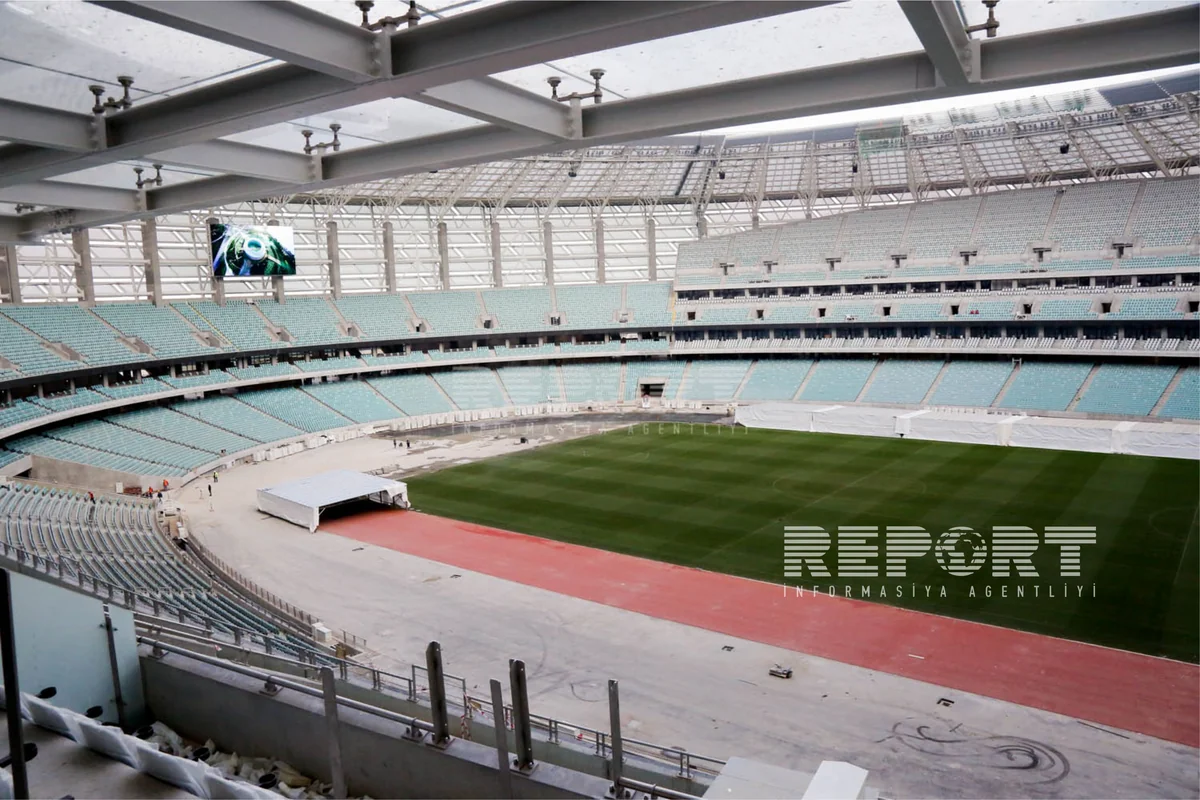 Bakı Olimpiya Stadionunda keçiriləcək ilk futbol oyunu müəyyənləşib