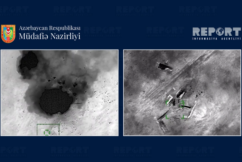 Enemy's firing point, personnel destroyed