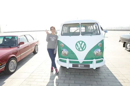 Bakıda Dövlət Bayrağı Günü münasibətilə klassik avtomobillərin paradı keçirilib - FOTOREPORTAJ