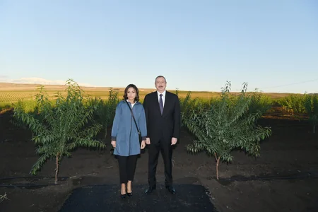 President Ilham Aliyev attends opening of Gakh Agropark