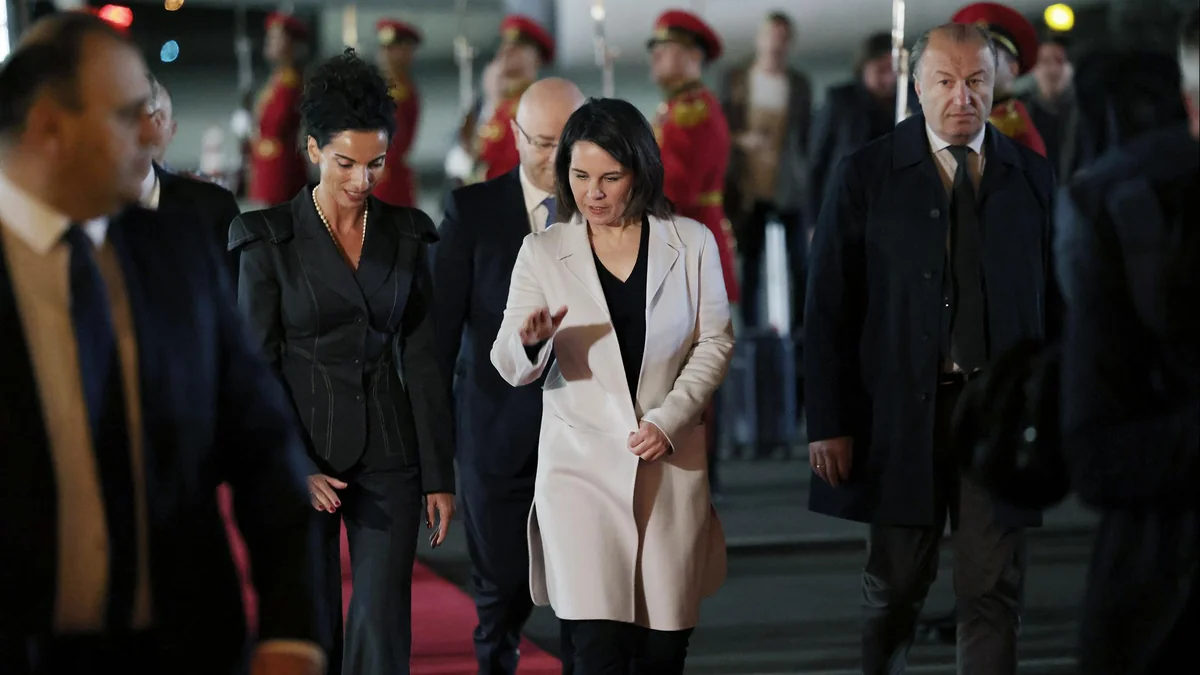 German FM arrives in Georgia