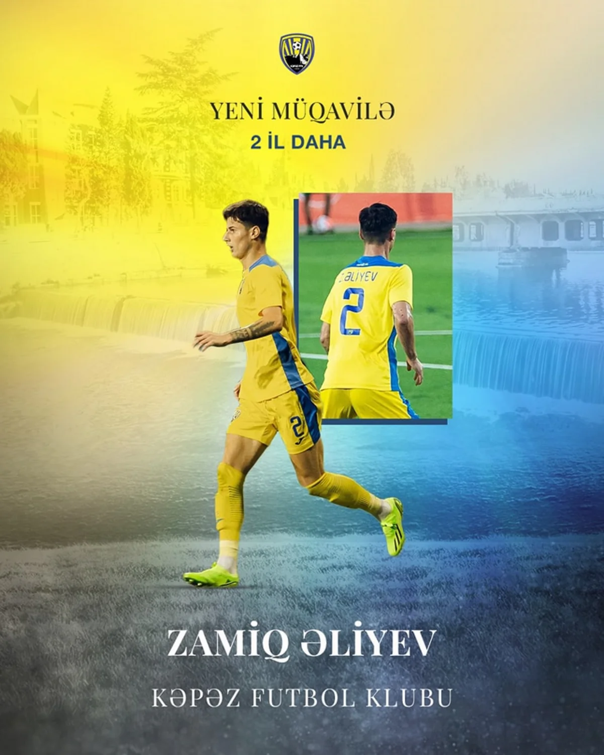 Qarabağdan ayrılan futbolçu Kəpəzə keçib