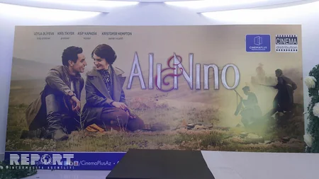 “Cinemaplus”da “Əli və Nino” filminin yaradıcı heyətinin mətbuat nümayəndələri ilə görüşü olub