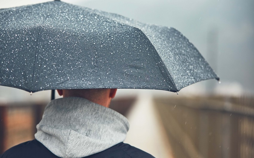 Rain forecasted tomorrow in Azerbaijan 