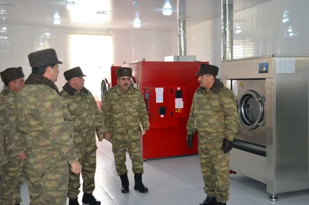 Состоялось открытие нового военного городка в прифронтовой зоне