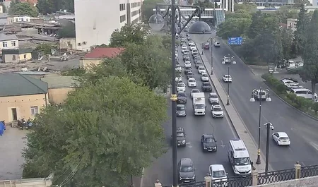 Bakının bir sıra yollarında sıxlıq müşahidə olunur - YENİLƏNİB