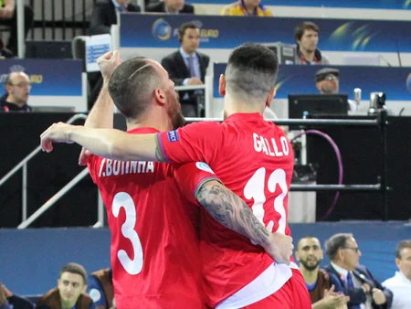 Azərbaycanın futzal millisi Avropa çempionatında 1/4 finala yüksəlib - FOTO