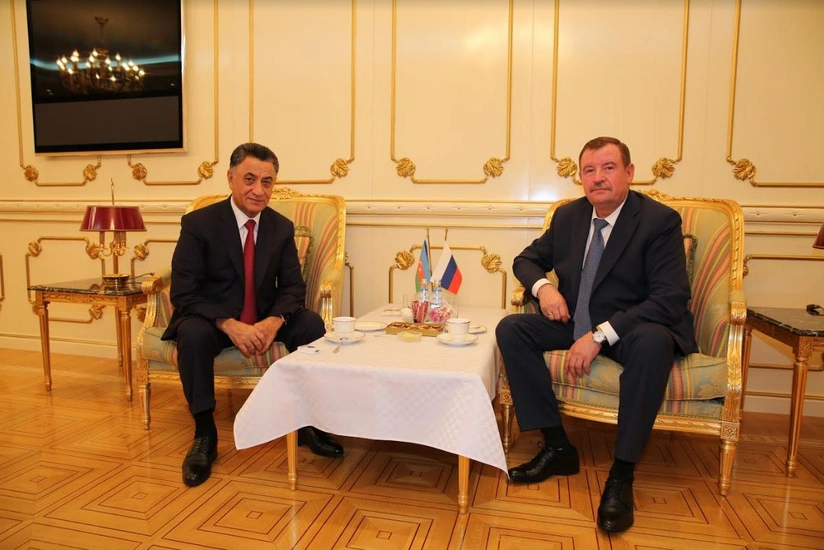Ramil Usubov Rusiya DİN-in nümayəndələri ilə görüşüb