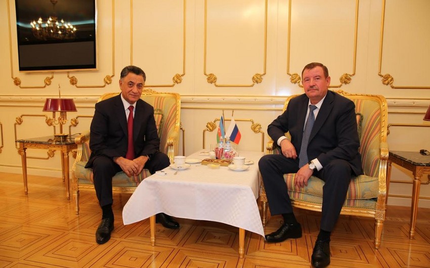 Ramil Usubov Rusiya DİN-in nümayəndələri ilə görüşüb