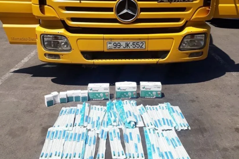 Gürcüstandan tibbi ləvazimatlar və dərman preparatların keçirilməsinin qarşısı alındı