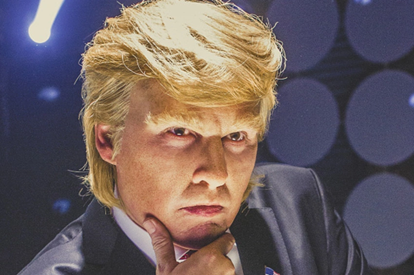 Conni Depp qısa metrajlı komediya filmində Donald Trampı canlandırıb