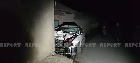 ДТП в Шеки, есть пострадавшие