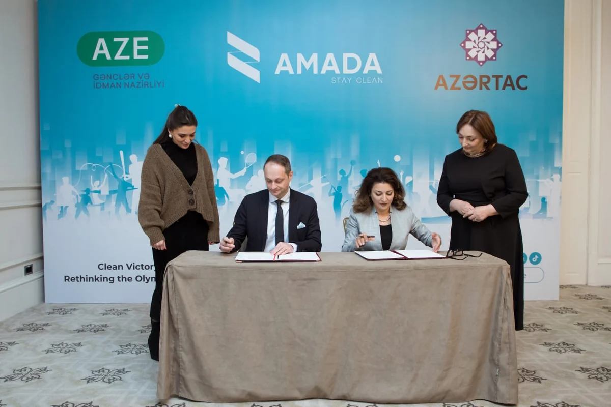 Azərbaycan və Almaniya Milli Antidopinq Agentlikləri arasında Anlaşma Memorandumu imzalanıb