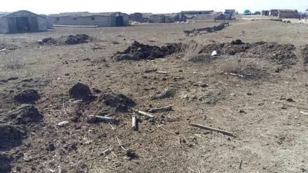 Yevlaxda 65 ədəd partlamamış hərbi sursat aşkar olunub - FOTO