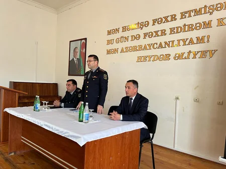Qubada Polis Akademiyasına qəbulla bağlı məlumatlandırıcı görüş keçirilib