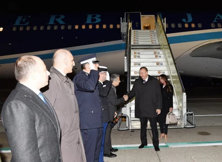 ​Prezident İlham Əliyev Fransaya işgüzar səfərə gedib