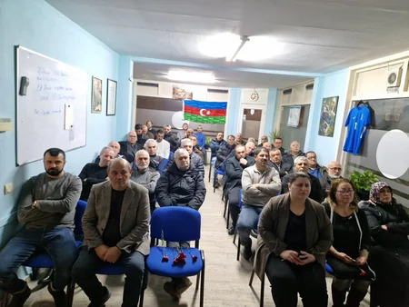 Haaqa şəhərində 20 Yanvar şəhidləri yad edilib
