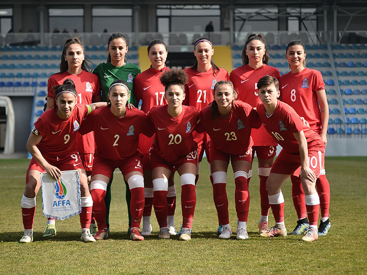 Azərbaycanın qadın futbolçulardan ibarət millisi qələbə qazanıb