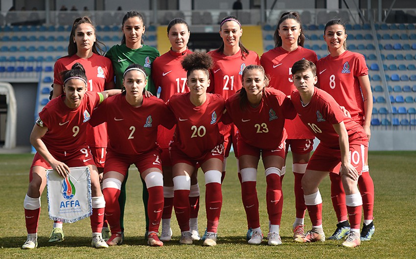 Azərbaycanın qadın futbolçulardan ibarət millisi qələbə qazanıb
